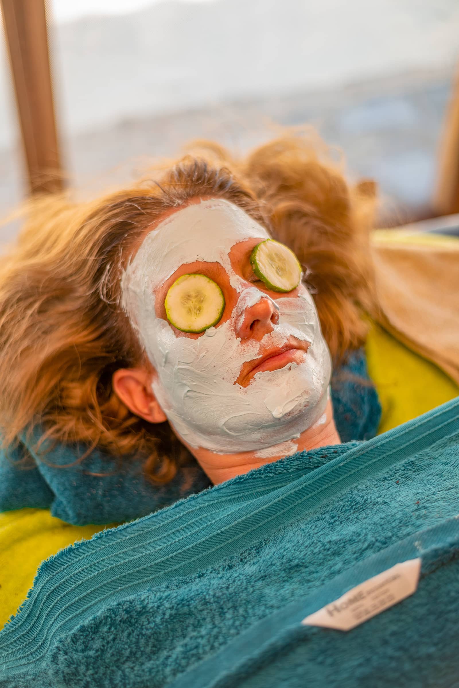 Relaxing facial skincare treatment at MSANGI SPA & BEAUTY
